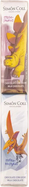 Изображение Шоколад молочный Саймон Колл динозавр Саймон Колл кор, 36 г