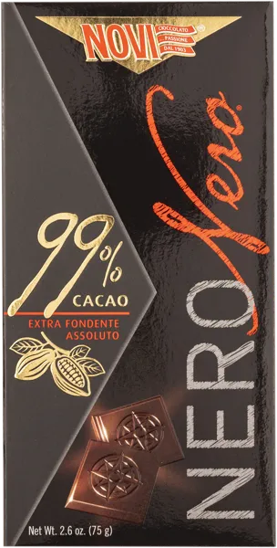 Изображение Шоколад горький 99% Нови неро Эла Дюфур кор, 75 г