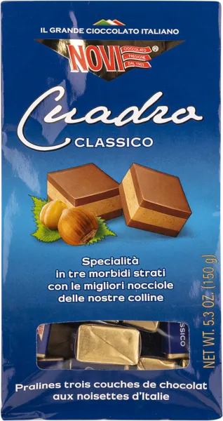 Изображение Конфеты в шоколаде Нови квадро пралине Эла Дюфур м/у, 150 г