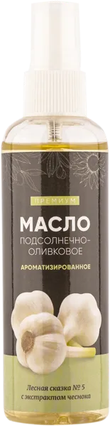 Изображение Масло подсолнечное оливковое Маслопродукт чеснок Маслопродукт п/б, 100 мл
