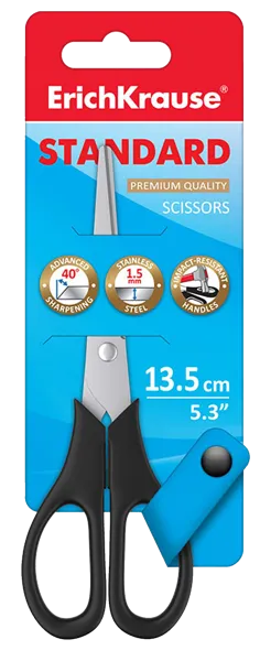 Изображение Ножницы 13,5см Эрих Краузе стандарт Эрих Краузе , 1 шт