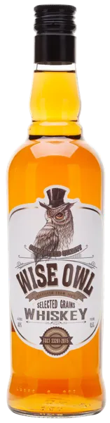 Изображение Виски купажированный Вайс Оул 3 года КВС с/б, 0,5 л