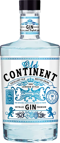 Изображение Джин 38% Старый континент ежевика Кристалл с/б, 0,5 л