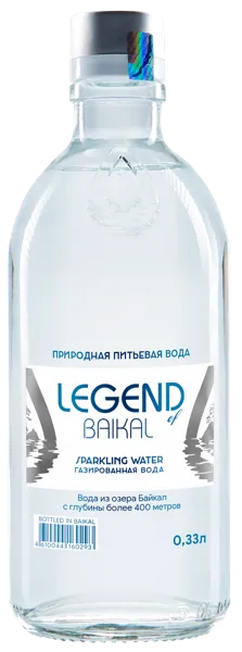 Изображение Вода негаз рН 7,0 Легенда Байкала питьевая Байкал Аква с/б, 0,33 л