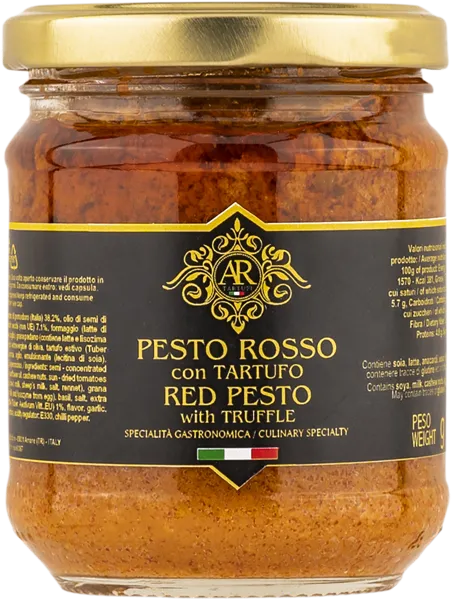 Изображение Соус с трюфелем Вальнерина Тартуфи из Умбрии песто красный Тартуфи СРЛ с/б, 180 г