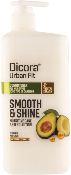 Изображение Кондиционер все типы волос Дикора авокадо питание и блеск Нувария Глобал п/у, 800 мл