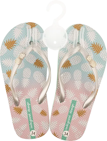 Изображение Тапочки детские пляжные Лакки Лэнд 3392K-PE градиент Степ-Трейд , 1 пара