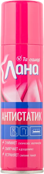 Изображение Антистатик для синтетики Лана 3в1 Сибиар ж/б, 140 мл