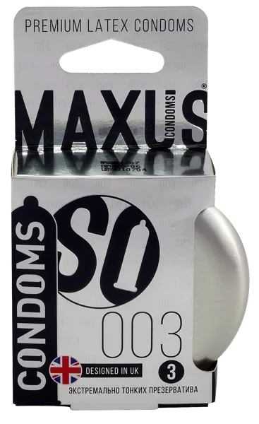 Изображение Презервативы Максус экстремально тонкие Тай Ниппон ж/б, 3 шт