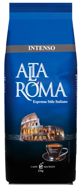 Изображение Кофе молотый Альта Рома интенсо 80% арабика Алмафуд м/у, 250 г