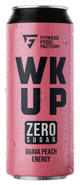 Изображение Напиток Энергетический Вейк Ап гуава персик Сила Воина Евразия ж/б, 0,45 л
