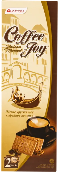 Изображение Печенье Кофе Джой кофейное Майора кор, 90 г