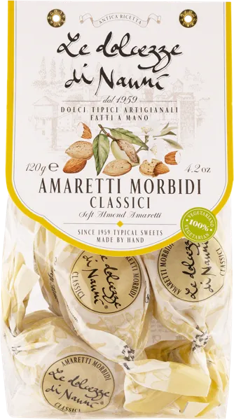 Изображение Амаретти печенье мягкое Дольчезе ди Нанни миндальное Дольчезе ди Нанни м/у, 120 г