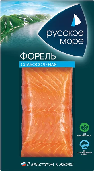 Изображение Рыба с/с Русское Море форель филе-кусок Русское Море в/у, 200 г