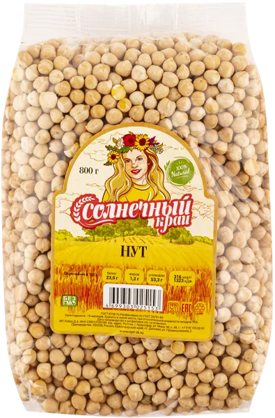 Изображение Нут Солнечный край Лобко Д.А. ИП м/у, 800 г