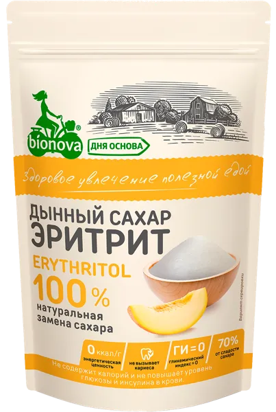 Изображение Эритрит Бионова дынный сахар Новапродукт АГ м/у, 200 г