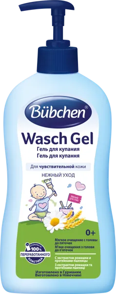 Изображение Гель для купания детский Бюбхен нежный уход Бюбхен Верк п/у, 400 мл