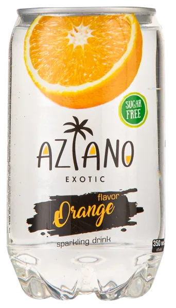 Изображение Напиток газ Азиано апельсин Азиано п/б, 0,35 л