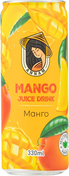 Изображение Сок Аннам манго Танвьен ж/б, 0,33 л