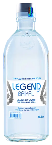 Изображение Вода газ рН 7,0 Легенда Байкала питьевая Байкал Аква с/б, 0,5 л