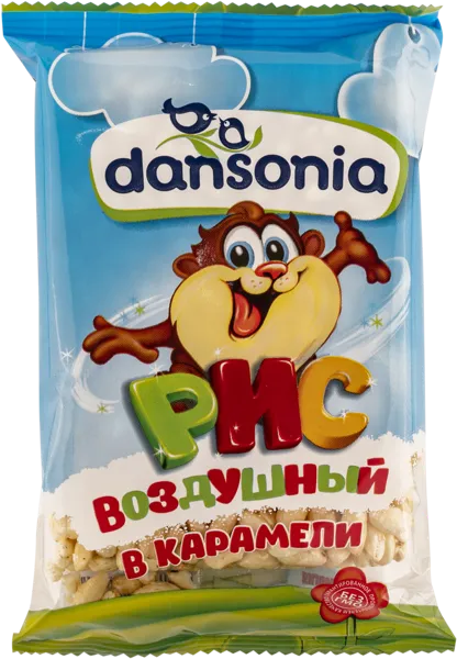 Изображение Воздушный рис в карамели Дансония Дансония м/у, 30 г