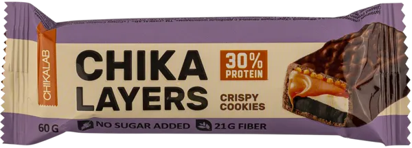 Изображение Батончик протеиновый Чикалаб печенье шоколад Фитнес Фуд м/у, 60 г