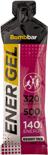 Изображение Гель питьевой энергетический Бомббар ягодный микс Фитнес Фуд м/у, 60 г