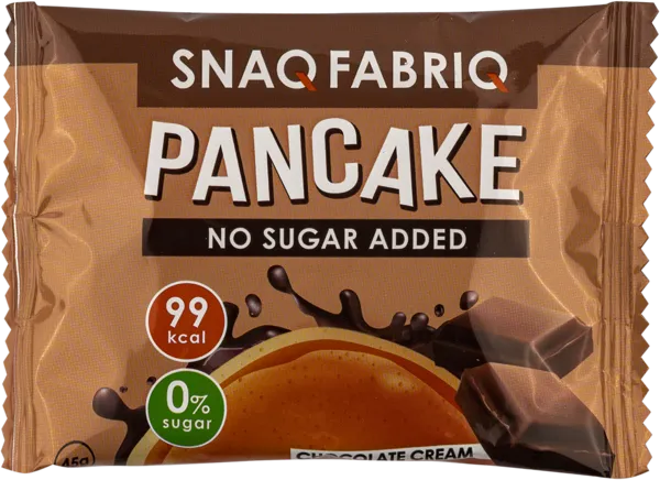 Изображение Панкейк без сахара Снэк фабрик нежный шоколад Фитнес Фуд м/у, 45 г