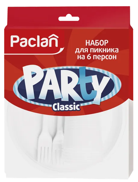 Изображение Набор для пикника Паклан пати классик на 6 персон СеДо сп м/у, 1 шт