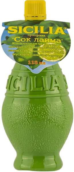 Изображение Сок лайма Сицилия Пец Хаас п/б, 115 мл
