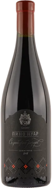 Изображение Вино красное сухое стиль №3 Пино Нуар Резерв ЗГУ имение сикоры Имение Сикоры с/б, 0,75 л