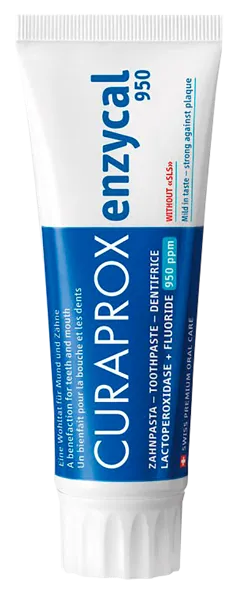 Изображение Зубная паста от кариеса Курапрокс энзикал 950 ррм Кураден к/у, 75 мл