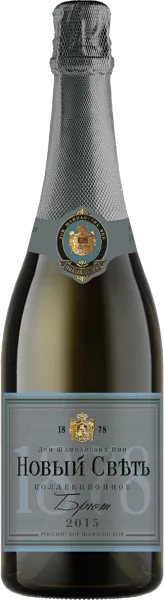 Изображение Вино игристое белое брют Новый Свет коллекционное Новый Свет с/б, 0,75 л