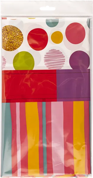 Изображение Скатерть 120*180см розовая Тортик НД Плэй м/у, 1 шт