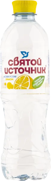 Изображение Вода негаз рН 6,5-7,5 Святой Источник питьевая лимон Эдельвейс Л п/б, 0,5 л