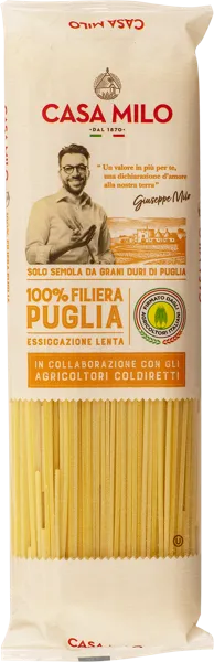 Изображение Макароны из твердой пшеницы Каза мило из Апулии алла китарра Гр.а.м.м. м/у, 500 г