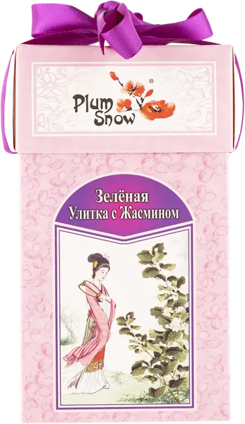 Изображение Чай зеленый Плам Сноу зеленая улитка жасмин Хунань Саосян Ти кор, 100 г