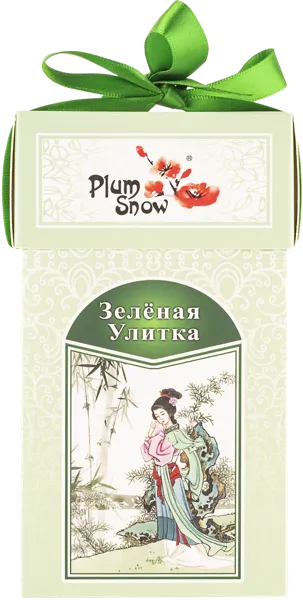 Изображение Чай зеленый Плам Сноу зеленая улитка Хунань Саосян Ти кор, 100 г