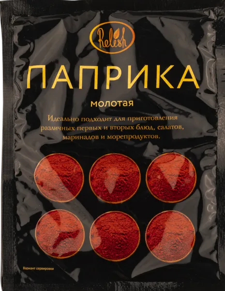 Изображение Паприка красная молотая Релиш Релиш м/у, 50 г