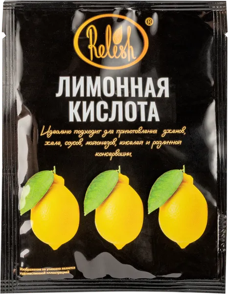 Изображение Лимонная кислота Релиш Релиш м/у, 10 г