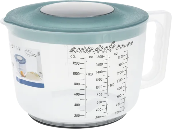 Изображение Кувшин 2л для взбивания Купман с разметкой и крышкой Купман Интернэшнл , 1 шт