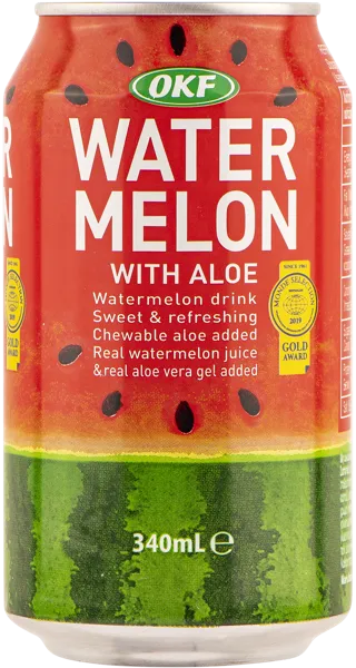 Изображение Напиток сокосодержащий негаз Фрут Дринкс арбуз ОКФ Корпорейшн ж/б, 0,34 л