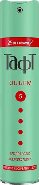 Изображение Лак для волос фикс №5 Тафт объем мегафиксация Шварцкопф ж/б, 225 мл