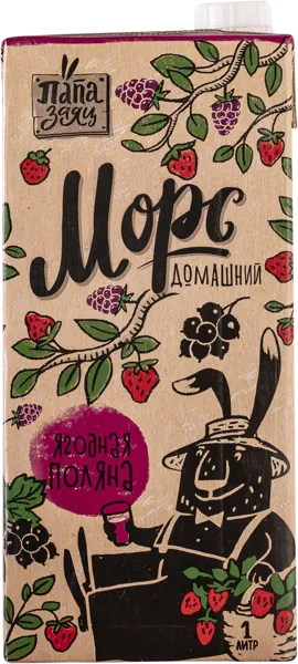 Изображение Морс негаз Папа Заяц ягоды Кубснаб т/п, 1 л