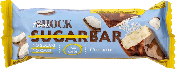 Изображение Батончик протеиновый Фитнес шок кокос Фитнес десерты м/у, 50 г