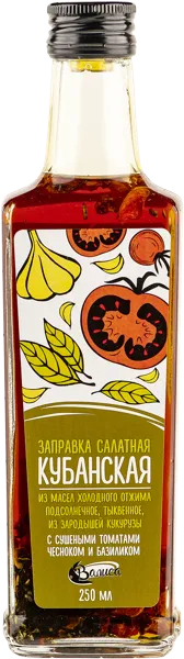 Изображение Масло подсолнечное Валиса заправка кубанская Росинка с/б, 250 мл