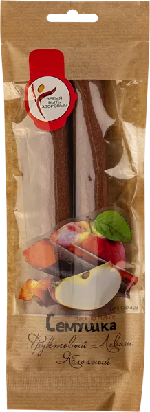 Изображение Фруктовый лаваш Семушка яблоки Комсервис м/у, 80 г