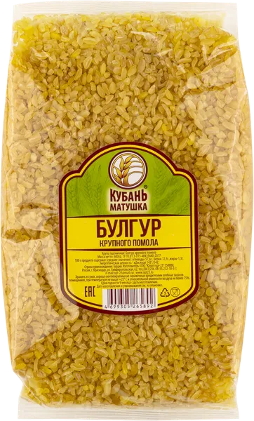 Изображение Крупа Пшеничная Кубань матушка булгур Югоптторг-23 м/у, 600 г