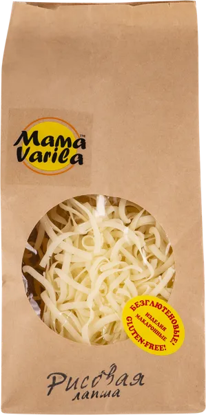 Изображение Лапша рисовая Мама варила без глютена Кубанский производитель м/у, 200 г