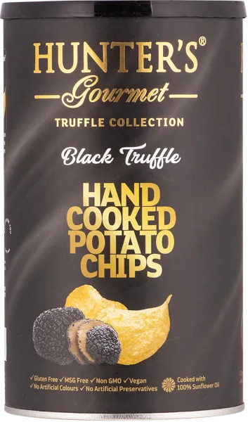 Изображение Чипсы картофельные Хантерс гурме черный трюфель Хантер Фудс кор, 150 г